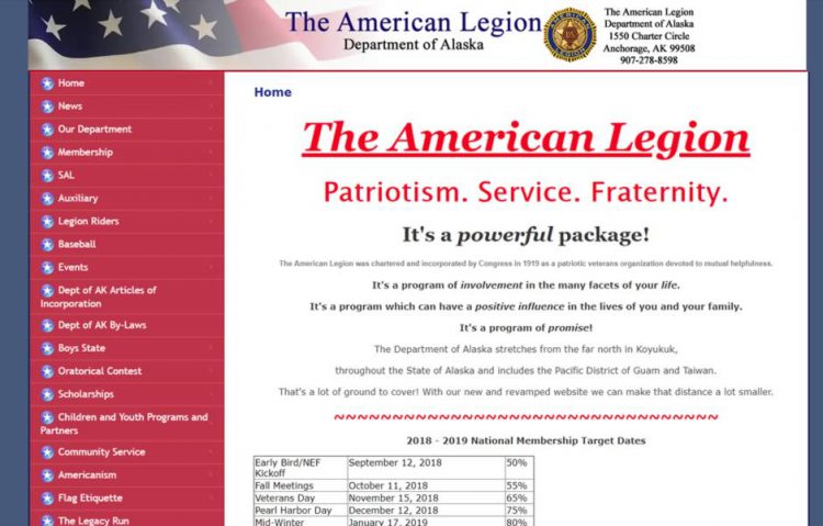 The American Legion, Department of Alaska